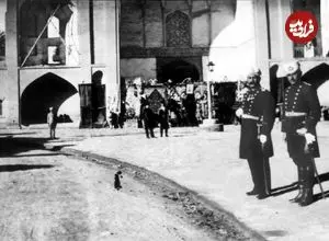 عکس| سفر در زمان؛ «عمارت قزاقخانه» و «میدان مشق تهران» در دوره قاجار