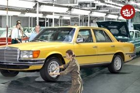 ببینید؛ مراحل تولید مرسدس بنز W124 معروف به تانک جاده در سال 1980