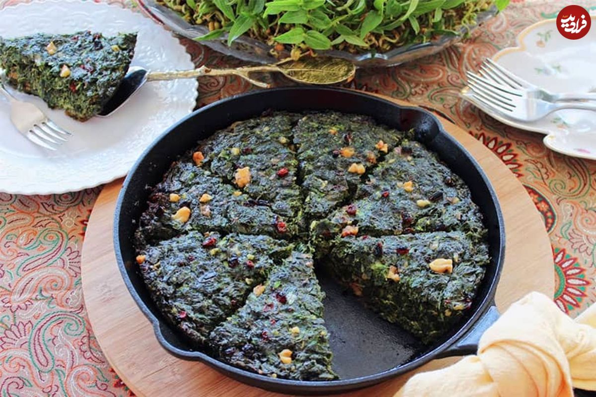 طرز تهیه کوکو سبزی؛ خوشمزه و معطر