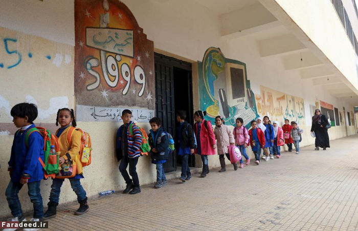 تصاویر/ بازگشایی مدارس جنگزده لیبی