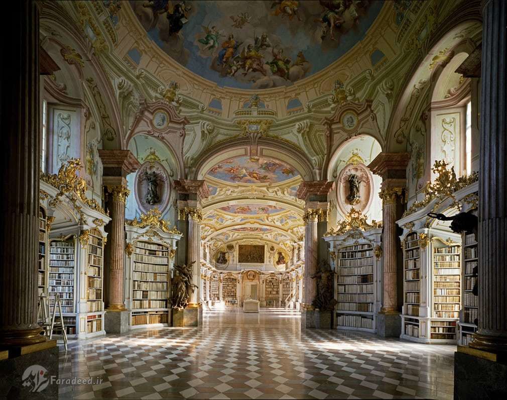 تصاویر/ زیباترین کتابخانه‌های جهان