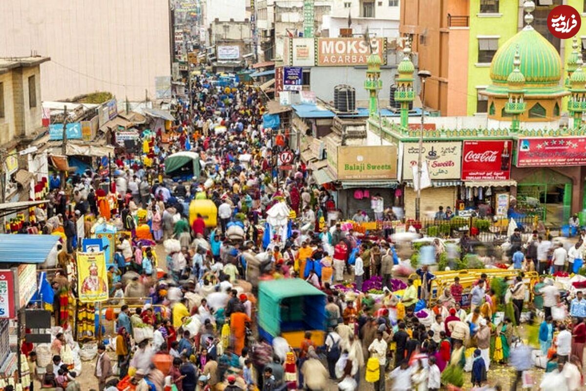 هند پرجمعیت‌ترین کشور جهان می‌شود