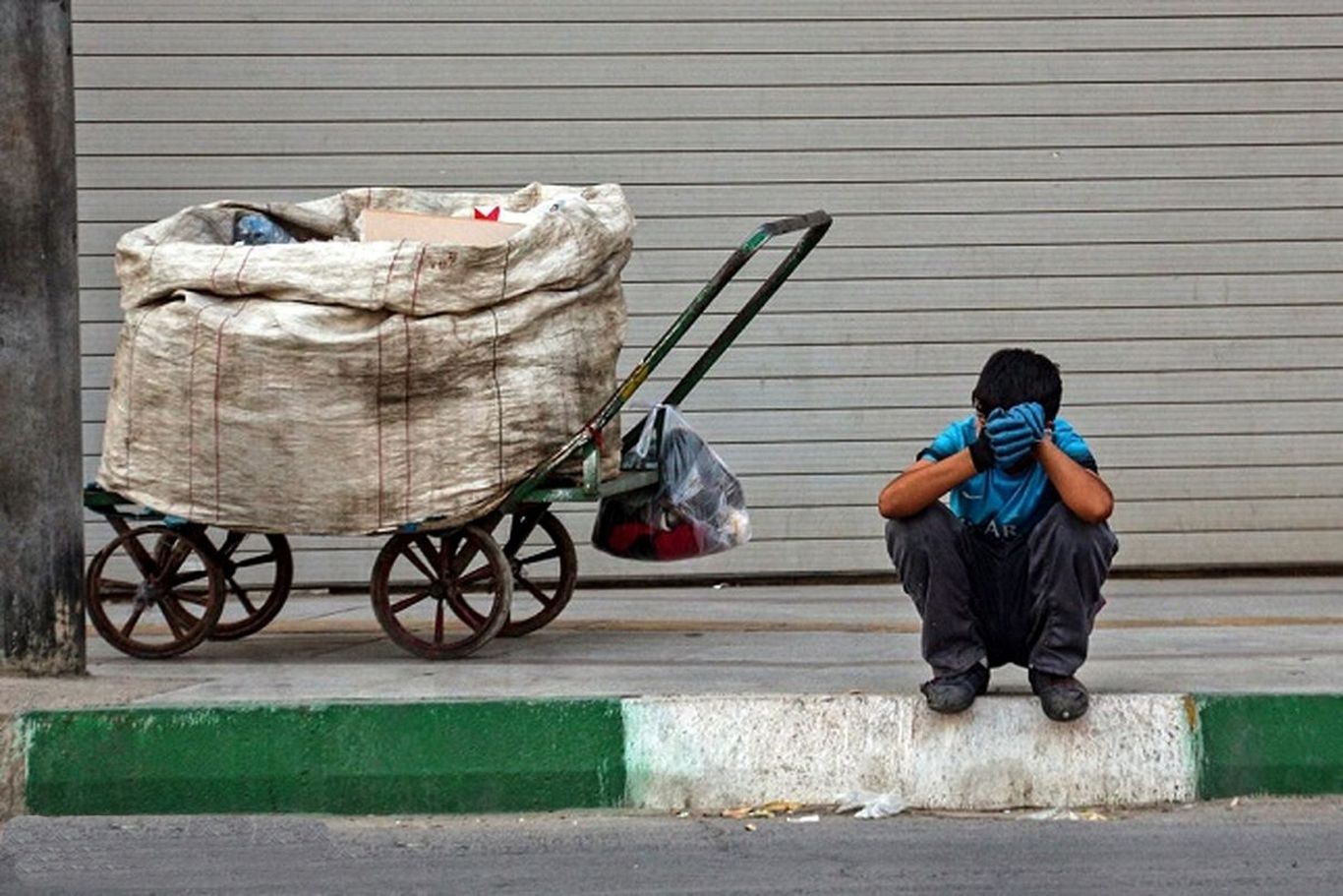 درآمد یک زباله گرد در تهران چقدر است؟