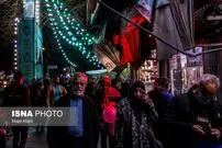 (تصاویر) تهران در شب نیمه شعبان