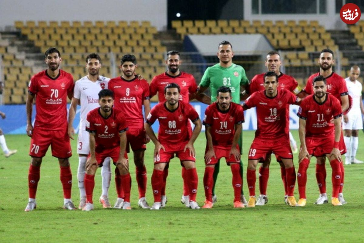 تصویر/ حرکت عجیب شجاع خلیلزاده قبل از دیدار با پرسپولیس
