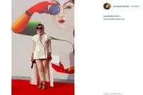 تصویر/ پوشش سارا بهرامی در جشنواره ونیز