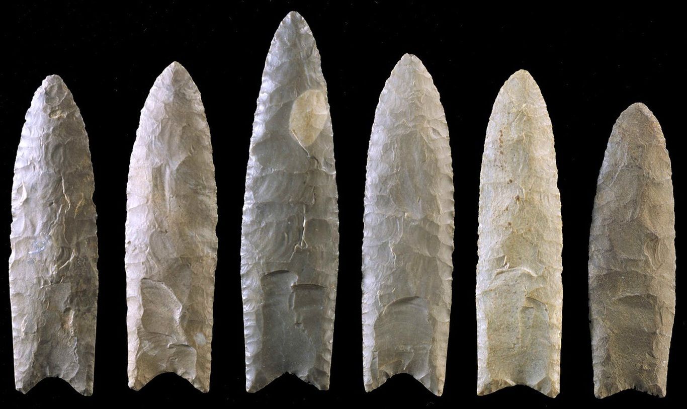 کشف سرنیزه‌های کشندۀ ۱۵ هزار ساله در آمریکا