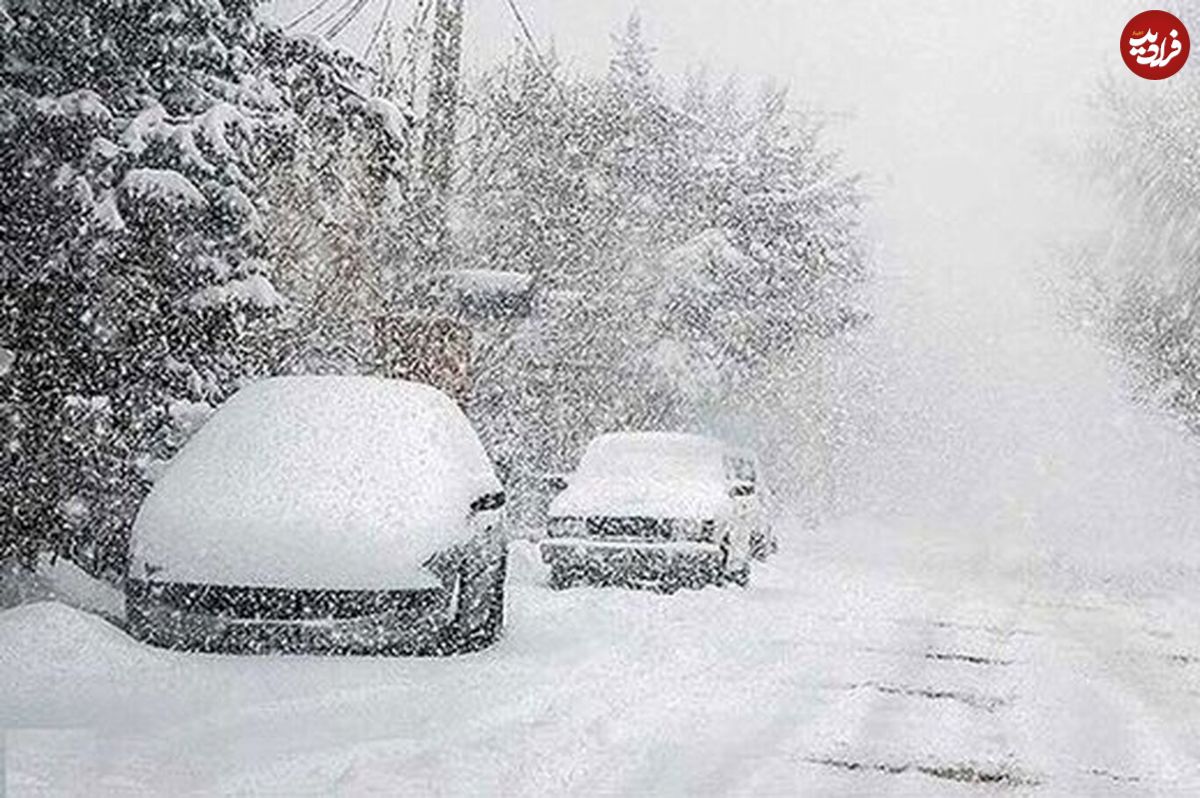 (ویدئو) برف شدید تهران از زاویه ای جدید و جذاب