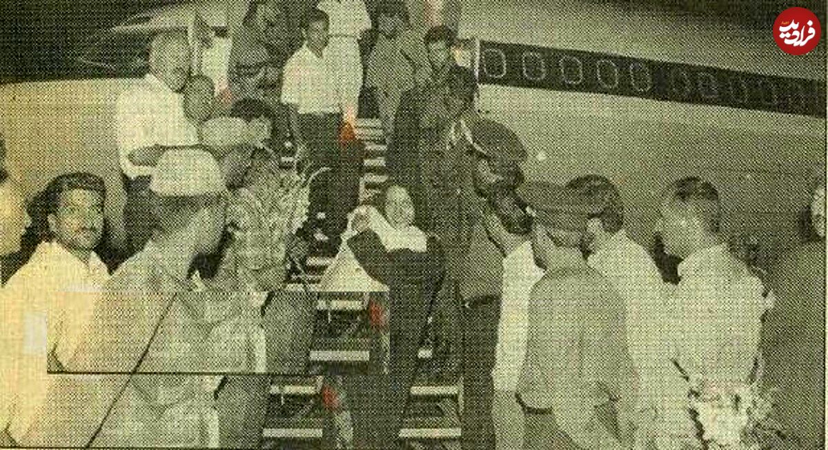 عکس؛ سفر در زمان؛ هواپیمای تهران-کیش سر از اسرائیل درآورد!