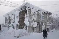 (ویدئو) زندگی عجیب  مرد روس در سرمای منفی ۷۵ درجه