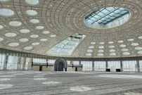 (ویدئو) نخستین مسجد عظیم و بدون ستون جهان در عربستان