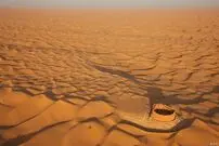 (تصاویر) قصرالذراع، قلعه‌ای مرموز و فراموش شده در دل صحرا