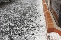 (ویدئو) بارش تگرگ به اندازه توپ تنیس در ایالت تگزاس آمریکا