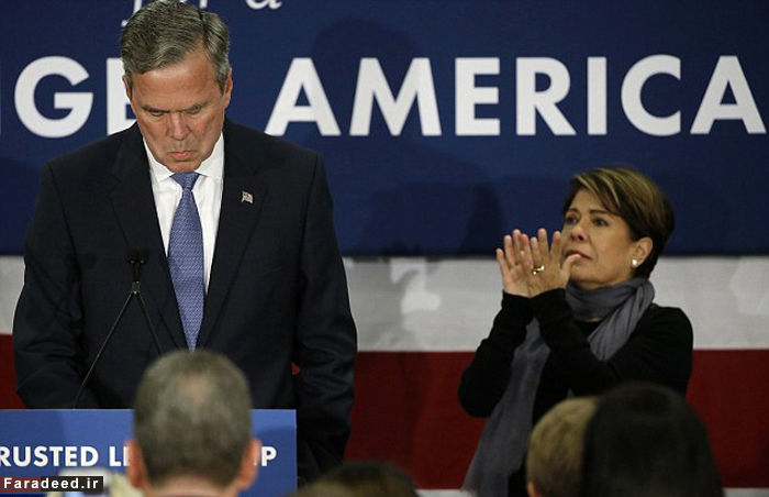 تصاویر/ پایان انتخابات برای جب بوش