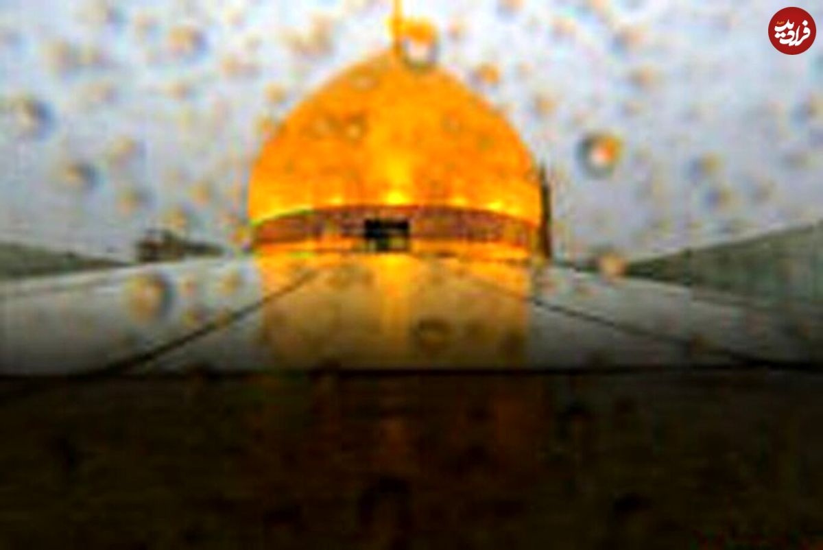 (ویدئو) بارش شدید باران و تگرگ در نجف اشرف