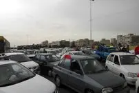 ترافیک سنگین در محور کرج-چالوس