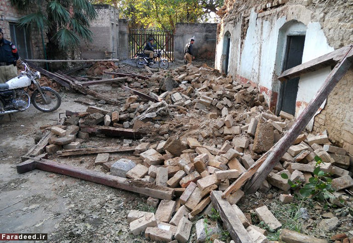 (تصاویر) خسارت‌های زلزله مهیب پاکستان