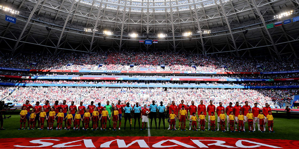 تصاویر/ جام جهانی ۲۰۱۸ - صربستان و کاستاریکا