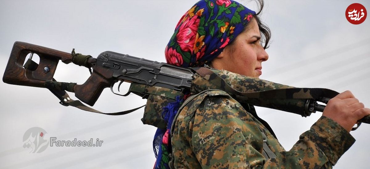 تصاویر/ زنانی که با داعش می‌جنگند