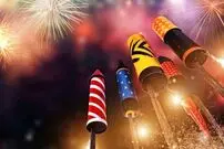(ویدئو) لحظه برخورد هولناک خودرو با فروشگاه تجهیزات آتش‌بازی