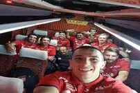 سلفی پرسپولیسی ها بعد از پیروزی بر سایپا