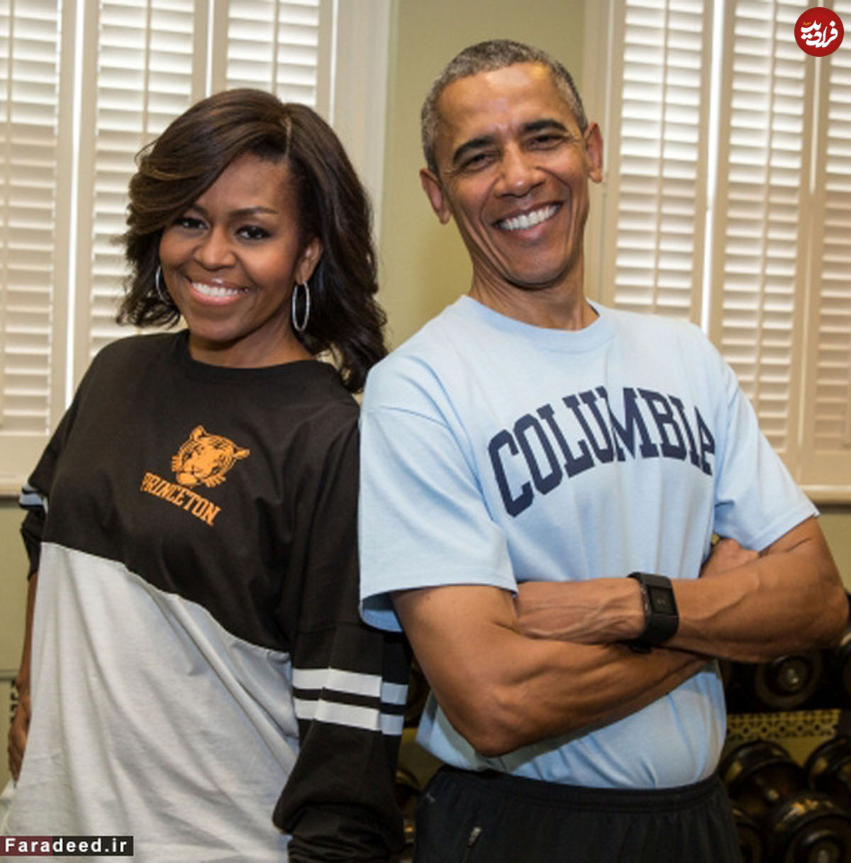 (تصاویر) به دنبال تصویر خودمانی از اوباما