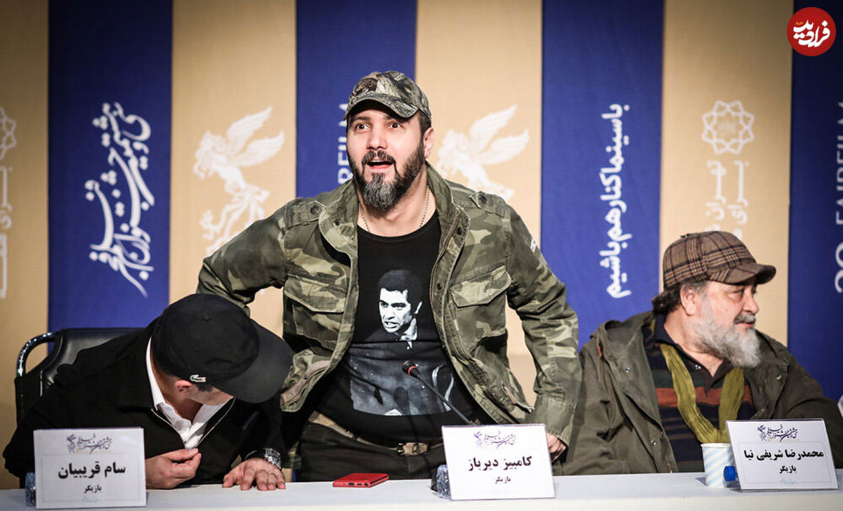 تصاویر/ لباس "کامبیز دیرباز" سوژه عکاسان شد