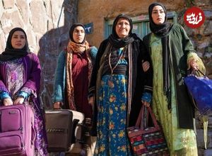 عکس؛ سفر در زمان؛ «مه لقا خانم» سریال نون خ بعد 7 سال در 78 سالگی