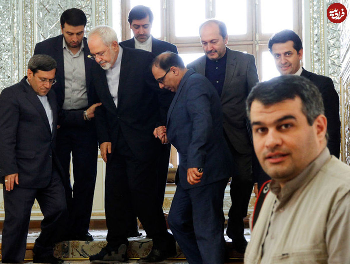 (تصاویر) محمد جواد ظریف مصدوم شد