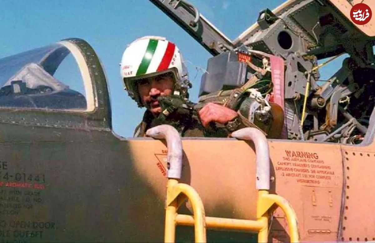 عکس؛ سفر در زمان؛ «غلامرضا جمالی» خلبان مشهور F-5 بعد فارغ التحصیلی در آمریکا؛ سال 56