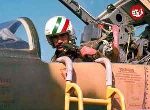 عکس؛ سفر در زمان؛ «غلامرضا جمالی» خلبان مشهور F-5 بعد فارغ التحصیلی در آمریکا؛ سال 56