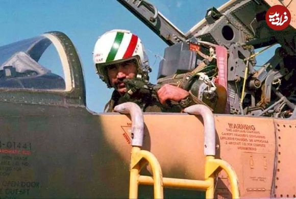 عکس؛ سفر در زمان؛ «غلامرضا جمالی» خلبان مشهور F-5 بعد فارغ التحصیلی در آمریکا؛ سال 56