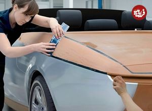 ببینید| نگاهی به مراحل طراحی و ساخت خودروهای لوکس رولزرویس در انگلیس