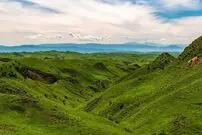 (ویدئو) تصاویری دلربا از تپه‌های مخملی هزار دره ترکمن صحرا