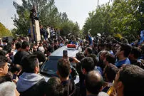 تصاویر/ مراسم خاکسپاری "پدر استقلال"
