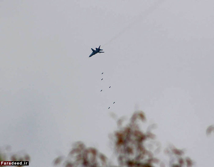 تصاویر/ حملات خونین هوایی در سوریه