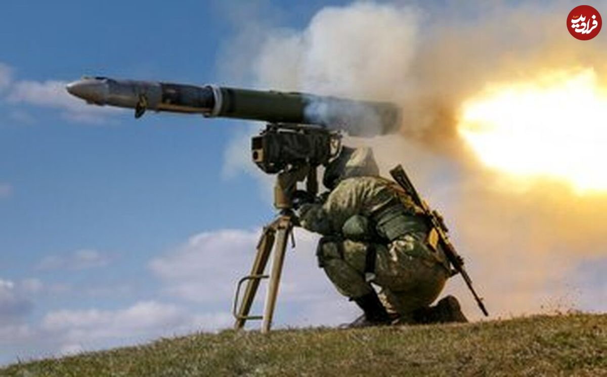 (عکس) موشک قدیمی و مهلک روسیه برای نابودی تانک‌های غربی