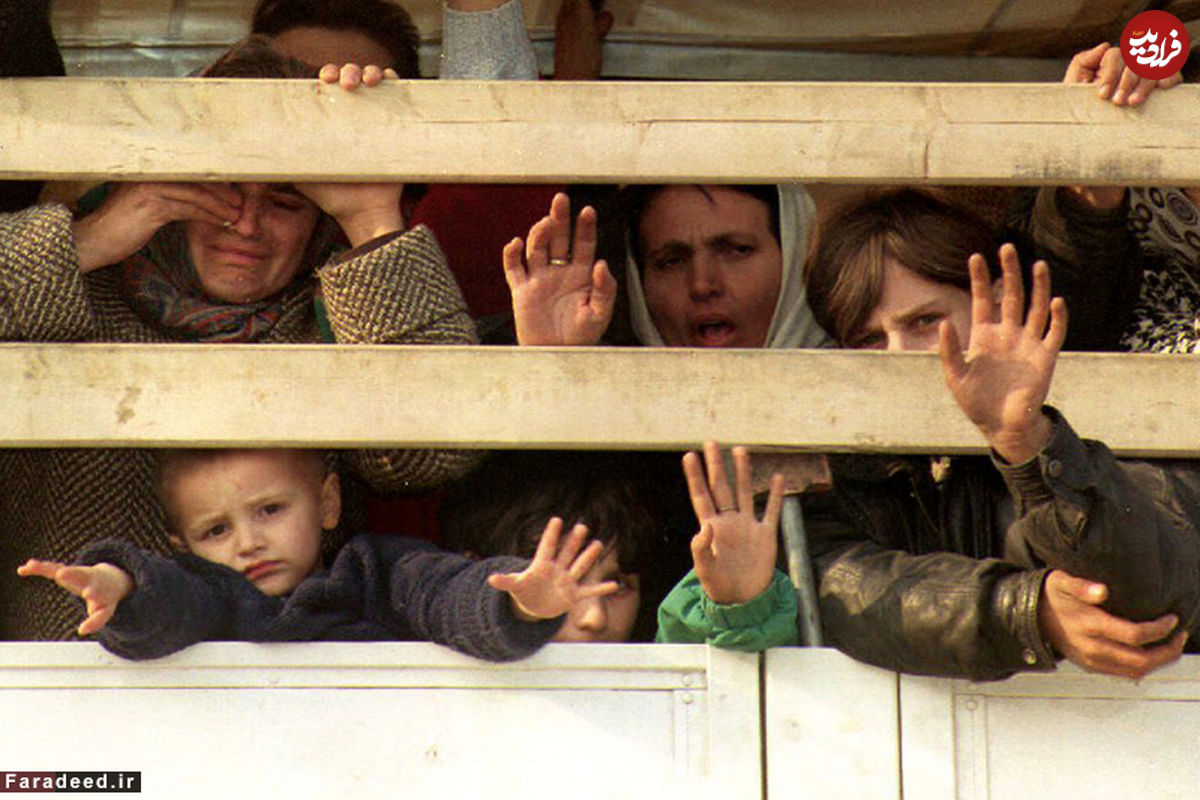 تصاویر/ قتل عام و آوارگی مسلمانان بوسنی