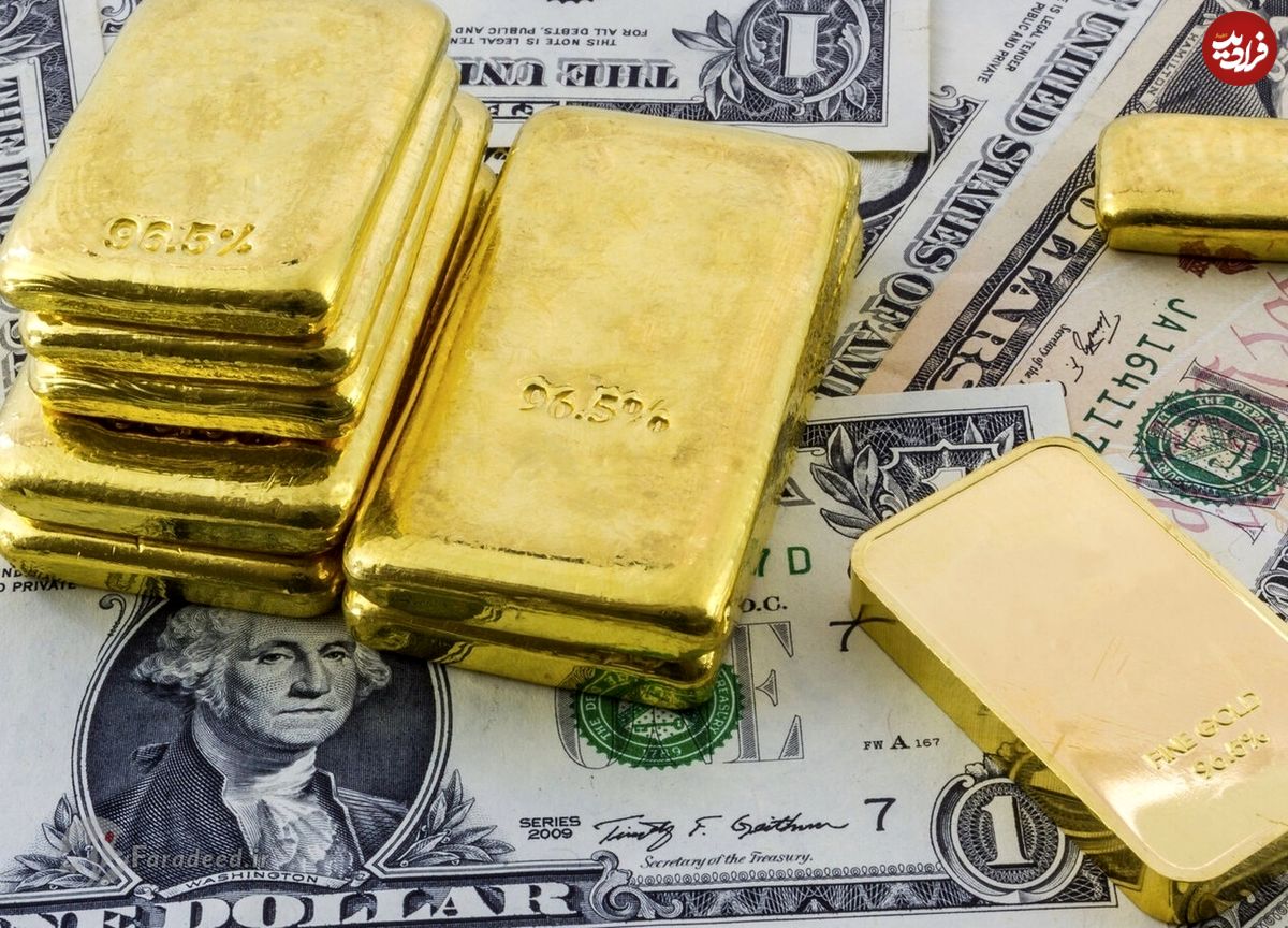 فرود دلار از اوج و صعود طلای جهانی