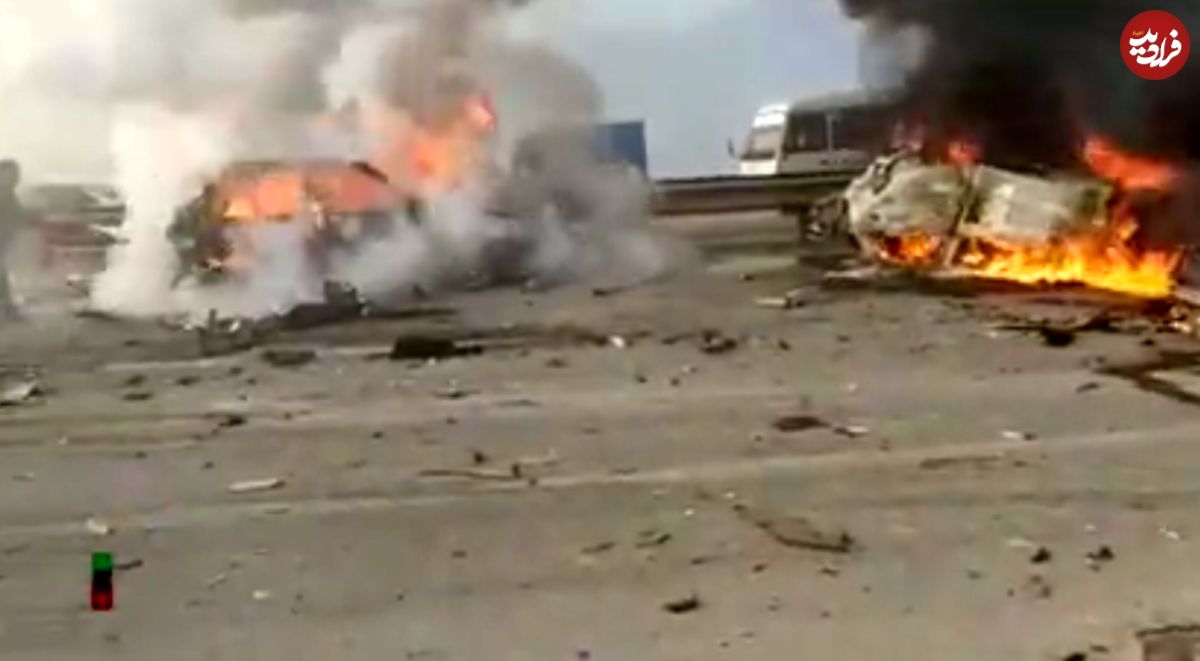 تصادف زنجیره‌ای ۵٠ خودرو در خوزستان