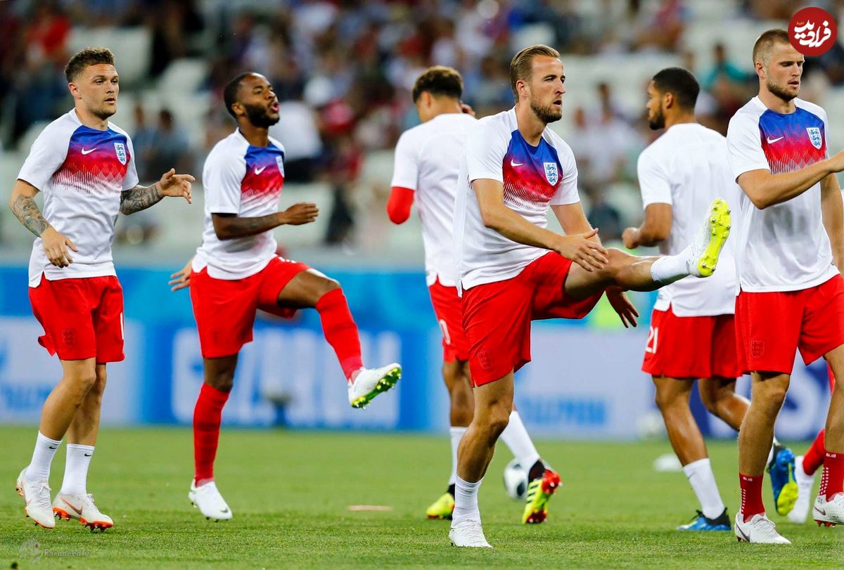 تصاویر/ حواشی بازی انگلستان و تونس