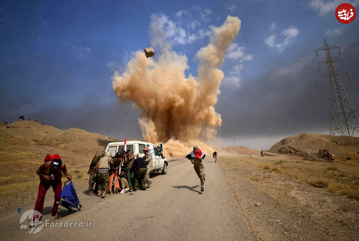 تصاویر/ ورود نیروهای عراقی به "الحویجه"