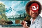 قیمت عجیب نقاشی «باب راس» که در تلویزیون می‌کشید