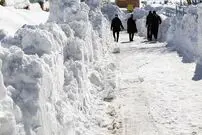 (ویدئو) اینجا همه چیز زیر برف است!
