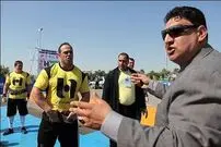 (عکس) چهره باورنکردنی داور «مردان آهنین»