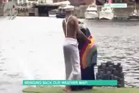 ویدیو/ عاقبت تلخ چاقی خانم مجری!
