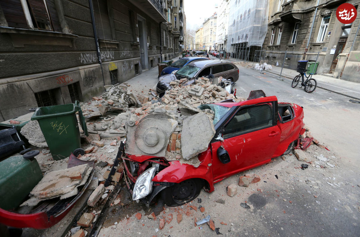 تصاویر/ زلزله مهیب در "زاگرب"