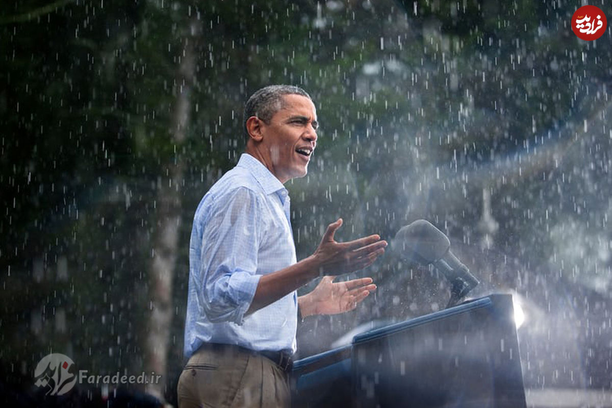تصاویر/ بهترین عکس‌های اوباما