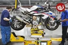 ببینید| نگاهی به مراحل تولید موتورسیکلت بی ام و اس۱۰۰۰آرآر