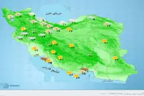 هواشناسی ایران امروز، ۹۹/۱۲/۱۹